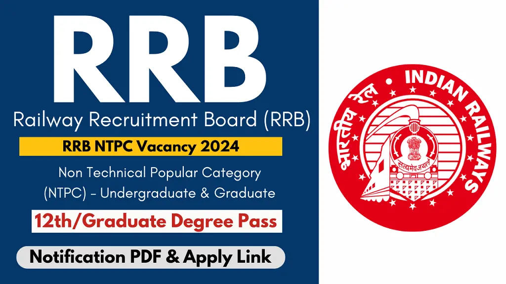 Railway NTPC Vacancy 2024