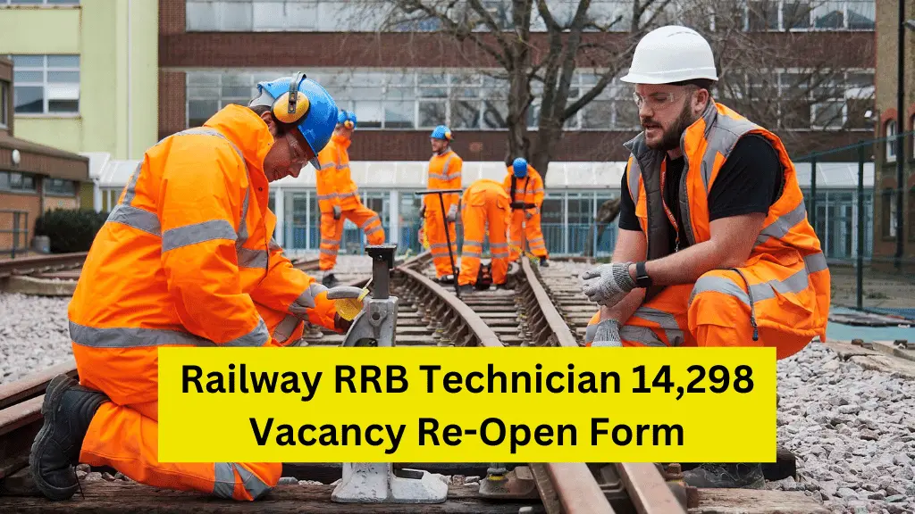 RRB Technician Apply Online 2024