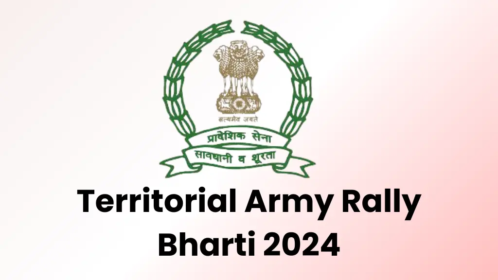 Territorial Army Recruitment 2024