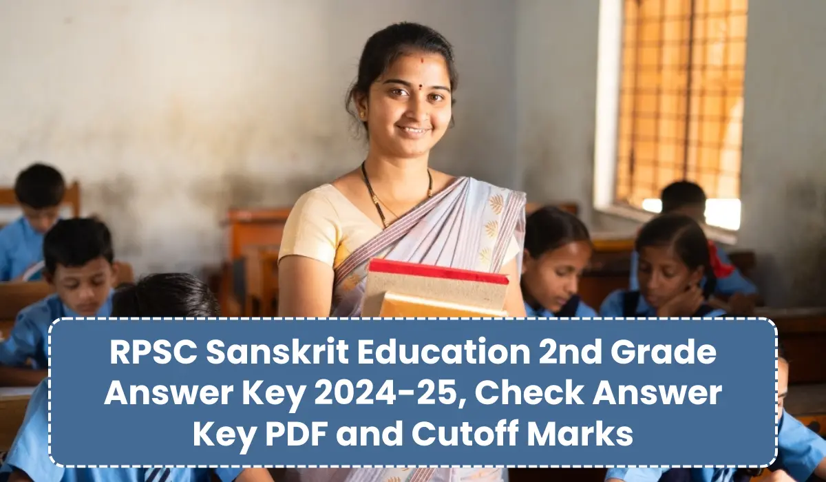 RPSC 2nd Grade Answer Key 2024