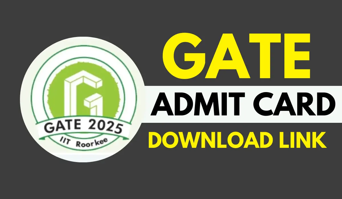 GATE Admit Card 2025