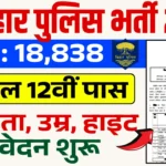 Bihar Police Recruitment 2025 Notification Out